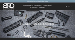 Desktop Screenshot of blackrifledepot.com